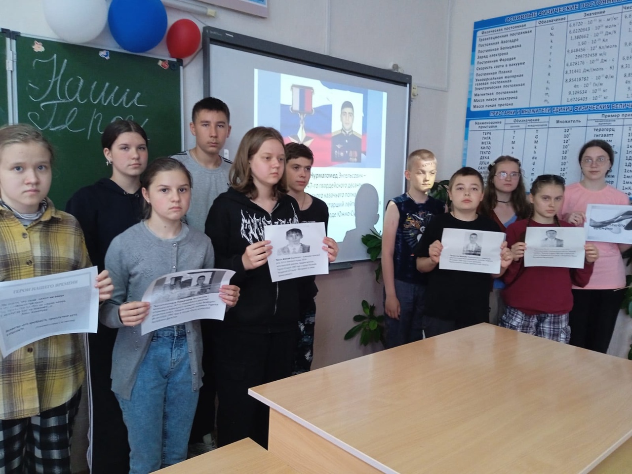 Час общения &amp;quot;Герои нашего времени&amp;quot;.