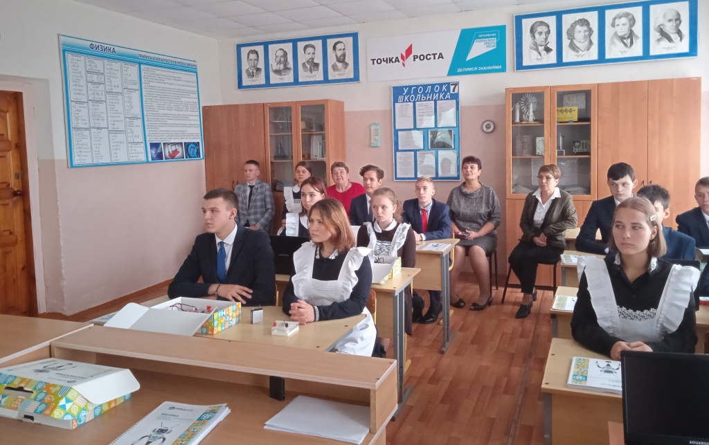 Точка роста в кабинете физики
